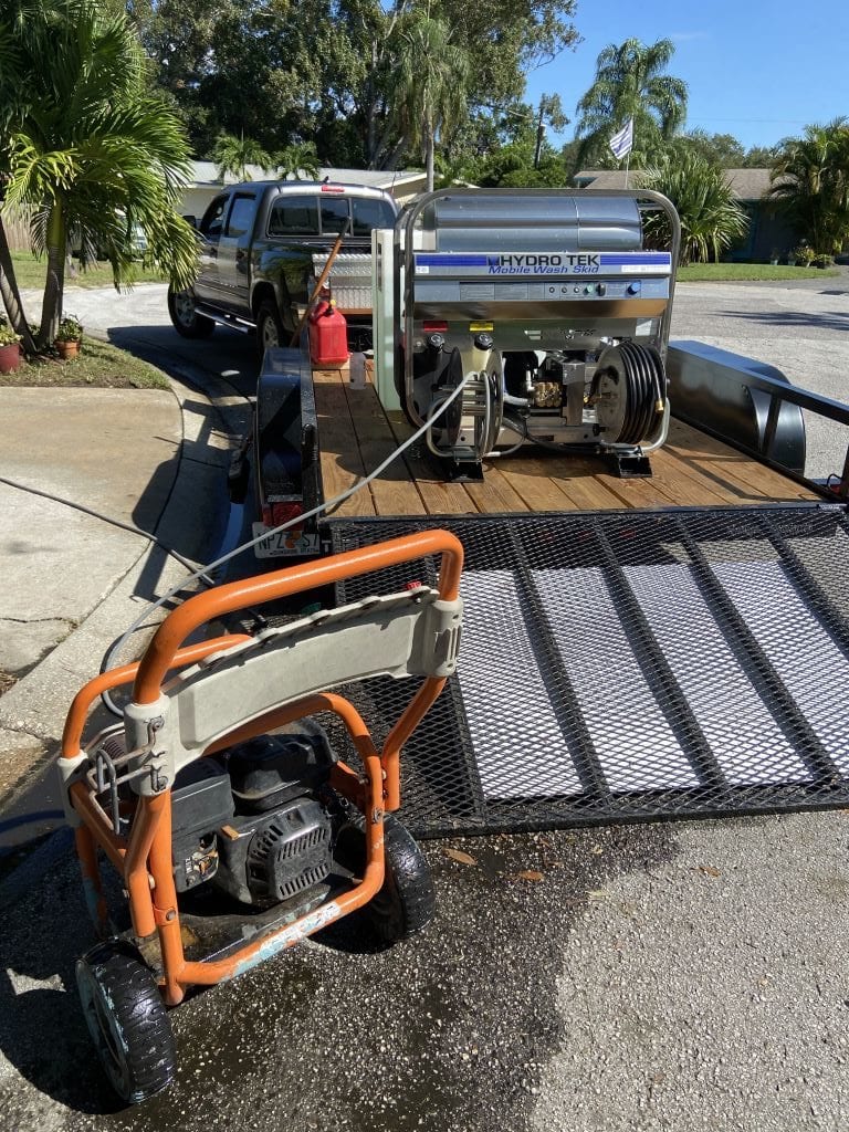 Pressure washing and paver sealing contractors Pinellas county