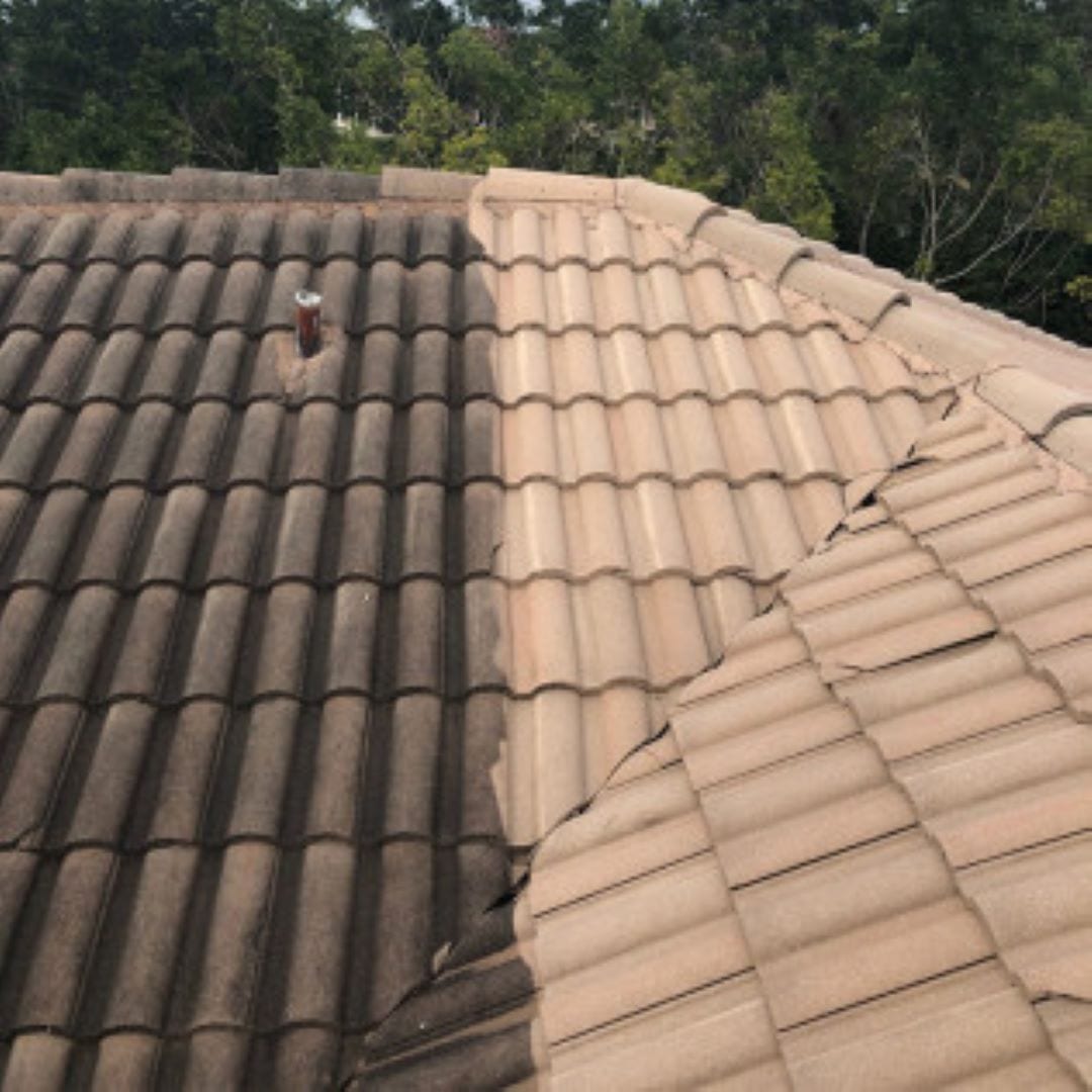 Roof Cleaning by Aqua Clean and Seal in Pinellas County, Florida